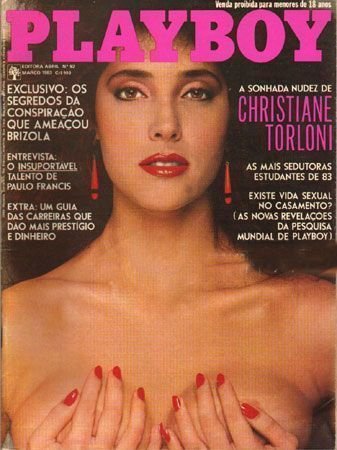 Christiane Torloni pelada na playboy – Março de 1983
