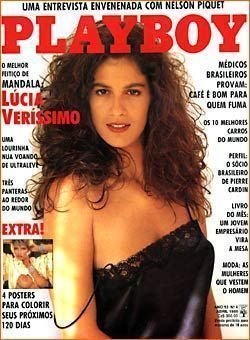 Lucia Verissimo pelada na playboy – Abril de 1988