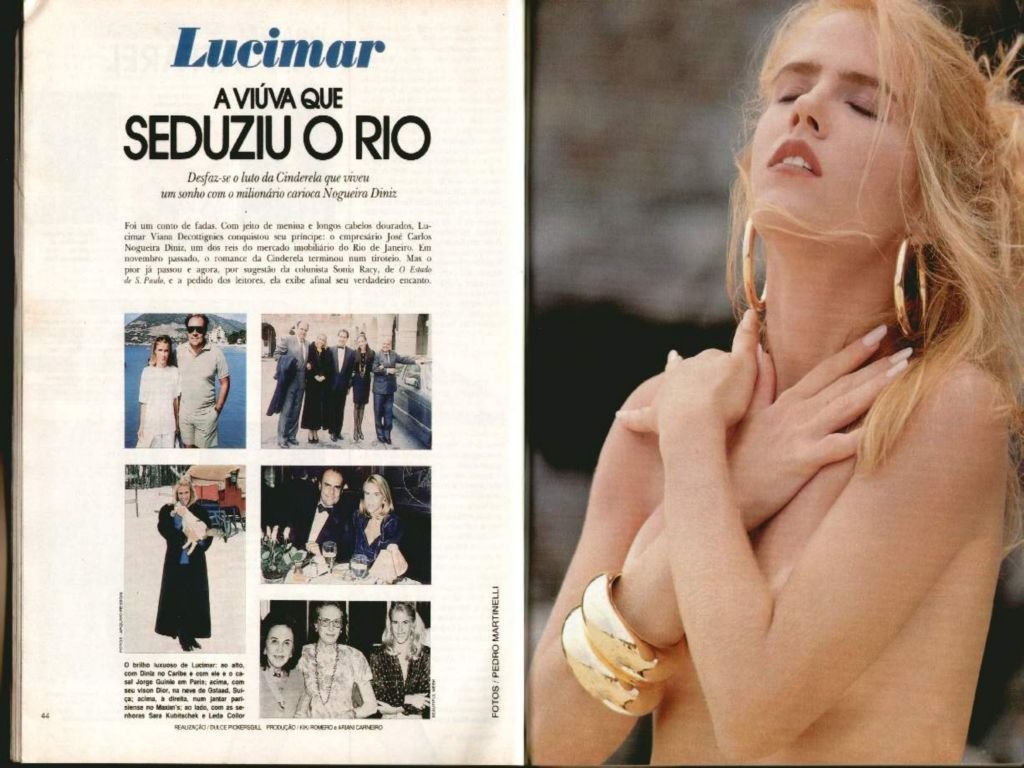 Lucimar Viana pelada na playboy – Maio de 1990