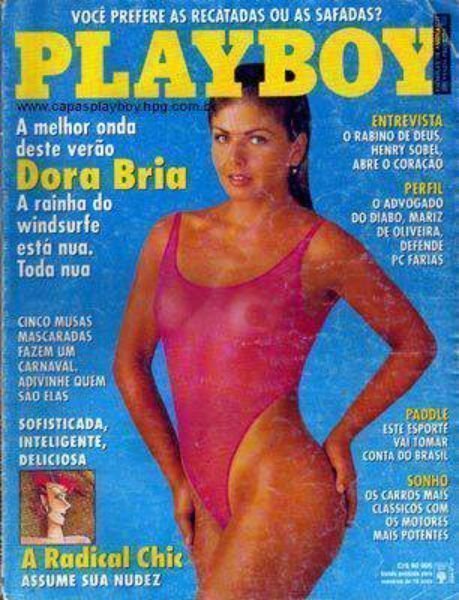 Dora Bria pelada na playboy – Fevereiro de 1993