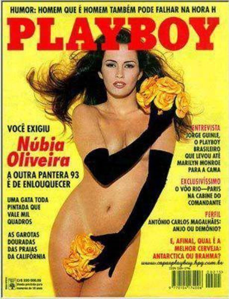 Núbia Oliveira pelada na playboy – Junho de 1993