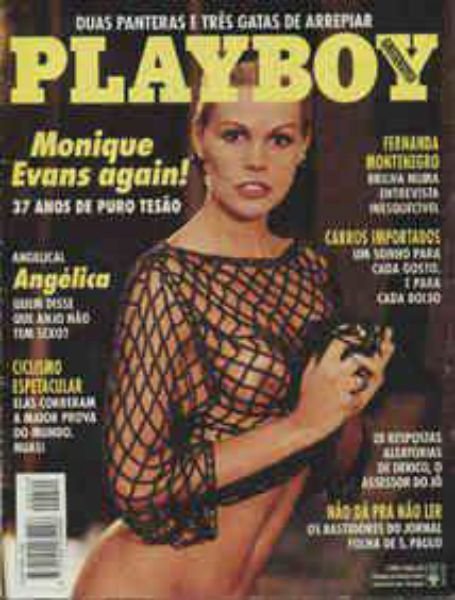 Monique Evans pelada na playboy – Novembro de 1993