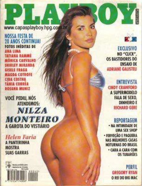 Nilza Monteiro pelada na playboy – Setembro de 1995