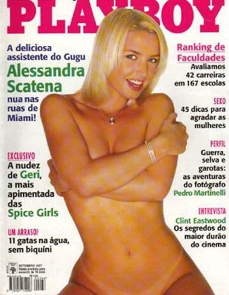 Alessandra Scatena pelada na playboy – Setembro de 1997
