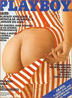Monique pelada na playboy – Julho de 1979