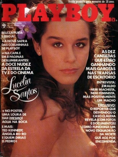 Lucelia Santos pelada na playboy – Abril de 1980