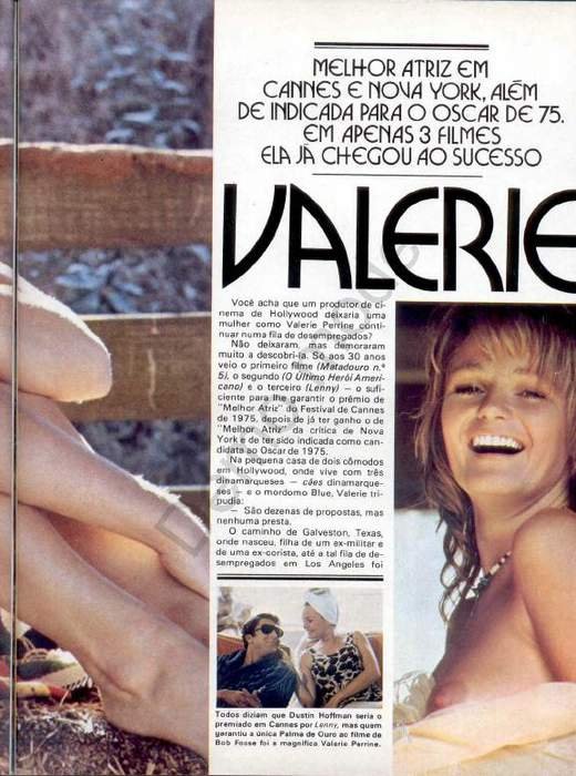 Livia Mund e Valerie Perrine pelada na Playboy