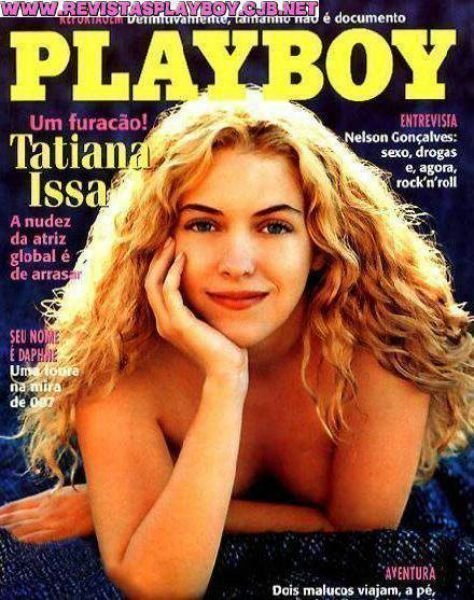 Tatiana Issa pelada na playboy – Março de 1998
