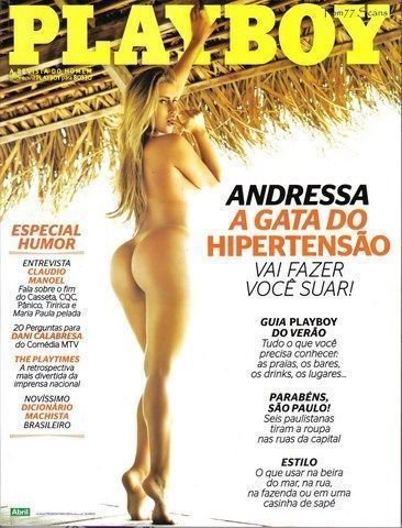 Andressa Ribeiro pelada na playboy – Janeiro de 2011