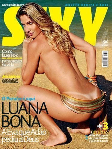 Luana Bona pelada na sexy – Setembro de 2008