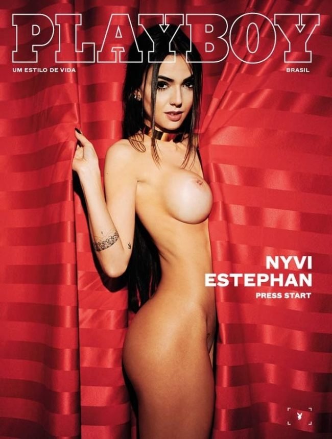 Nyvi Estephan nua na Playboy 01