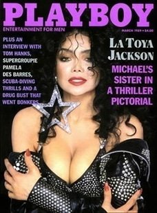 Playboy da La Toya Jackson, irmã do Michael Jackson